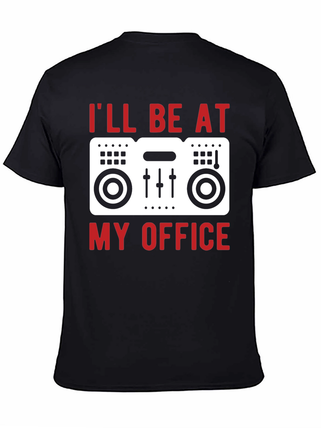 DJs Office T-Shirt - Music Mixer Tee