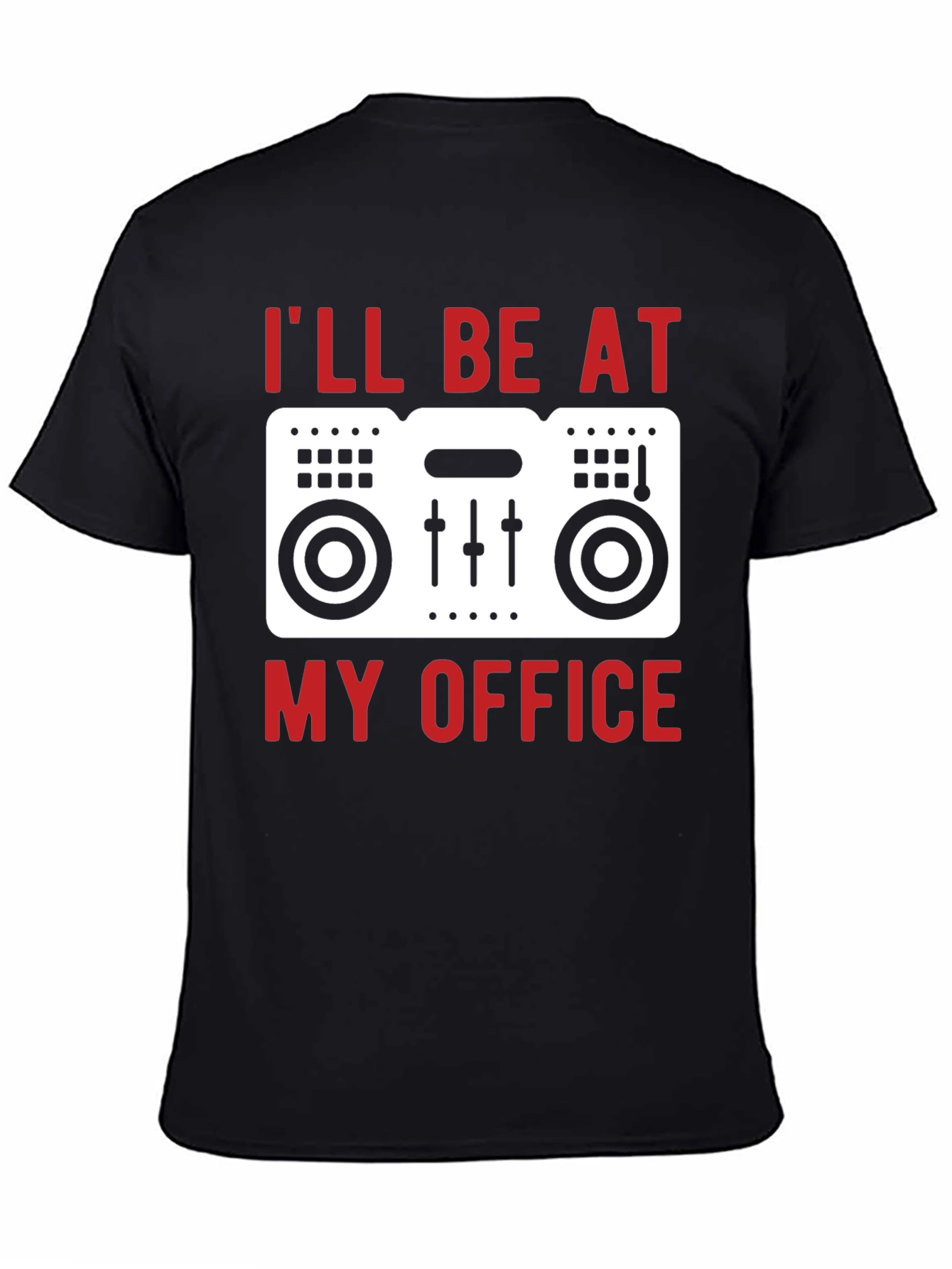 DJs Office T-Shirt - Music Mixer Tee