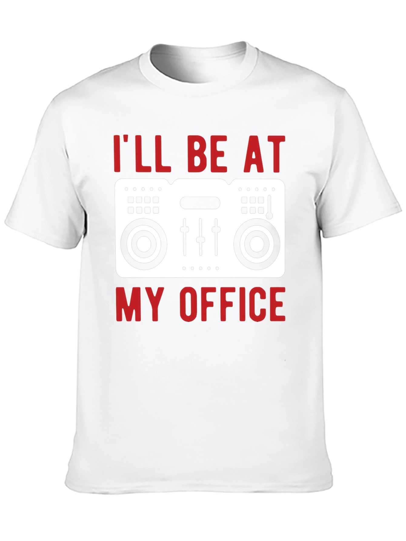 DJs Office T-Shirt - Music Mixer Tee