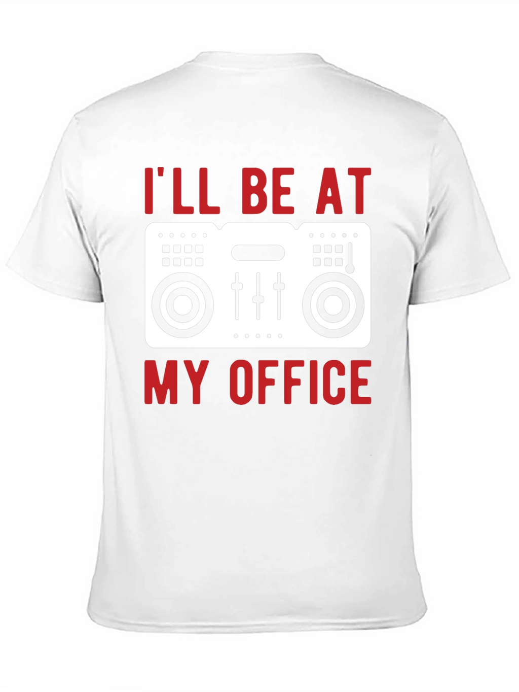 DJs Office T-Shirt - Music Mixer Tee