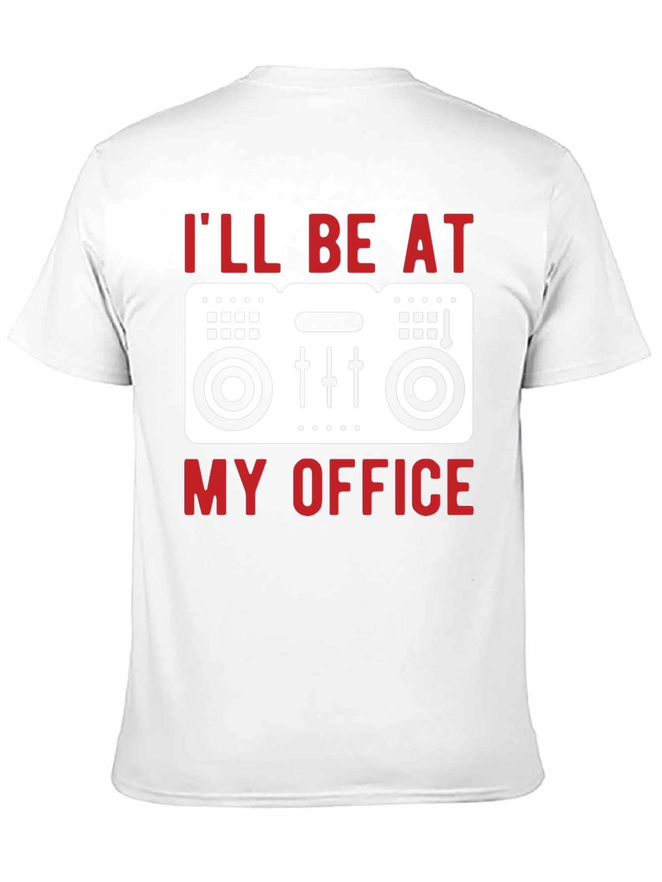 DJs Office T-Shirt - Music Mixer Tee
