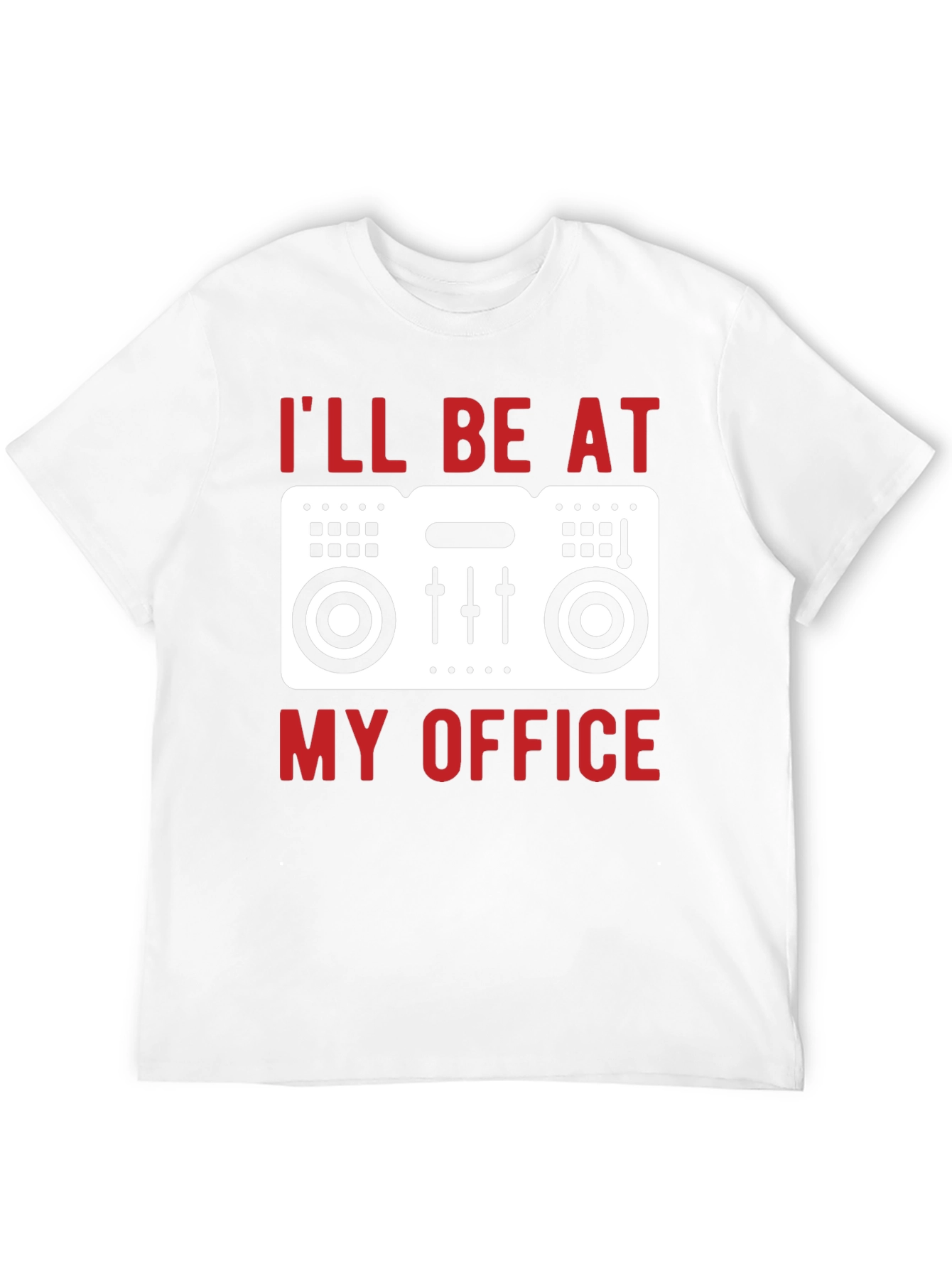 DJs Office T-Shirt - Music Mixer Tee