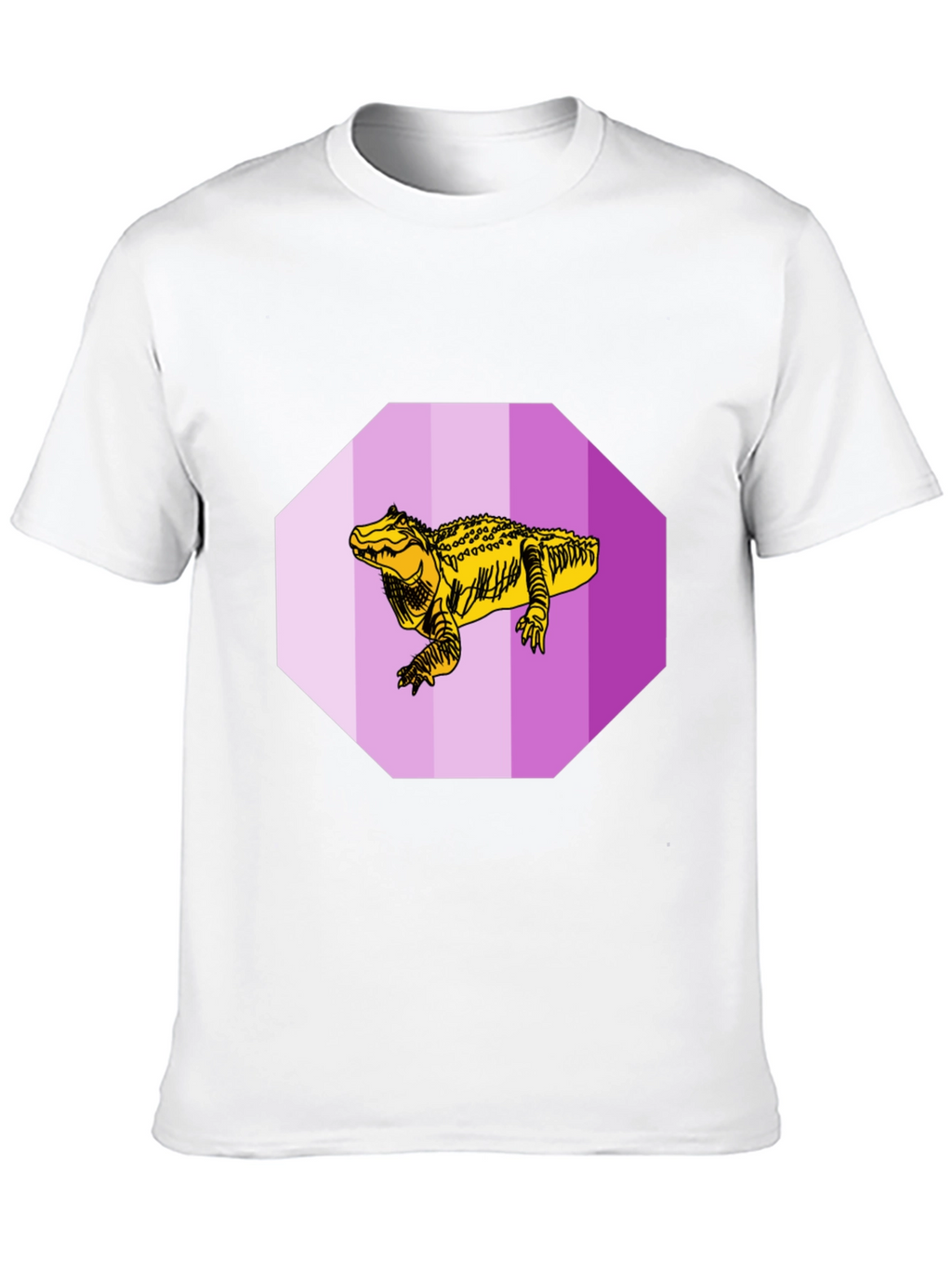 Crocodile Graphic Tee - Unique Design
