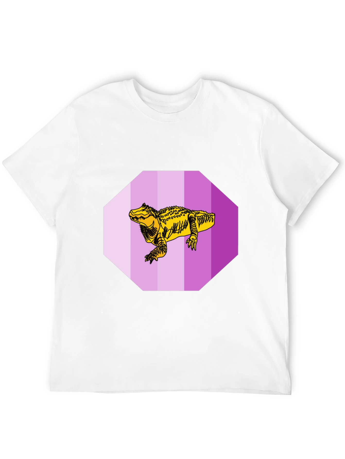Crocodile Graphic Tee - Unique Design