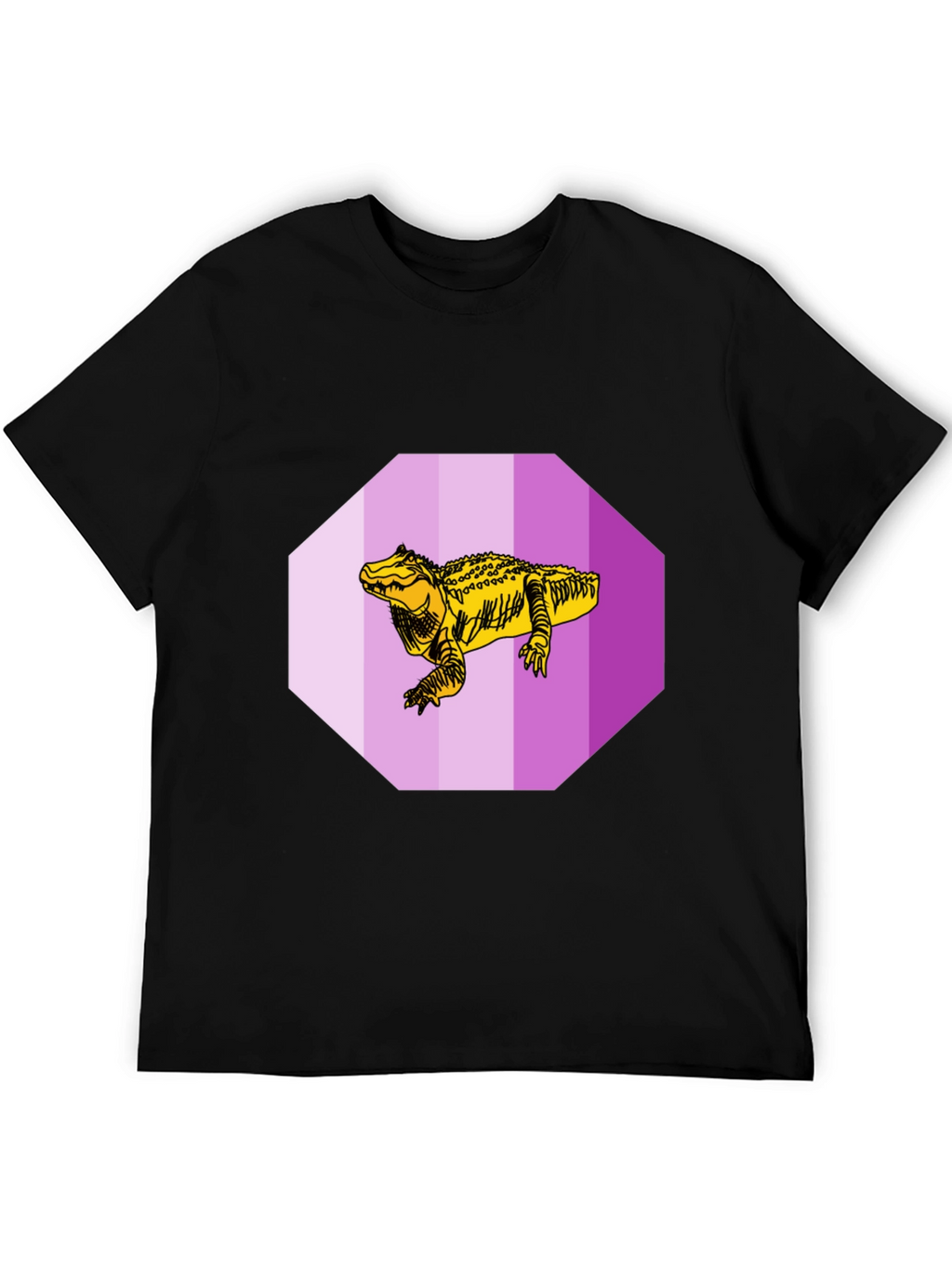 Crocodile Graphic Tee - Unique Design
