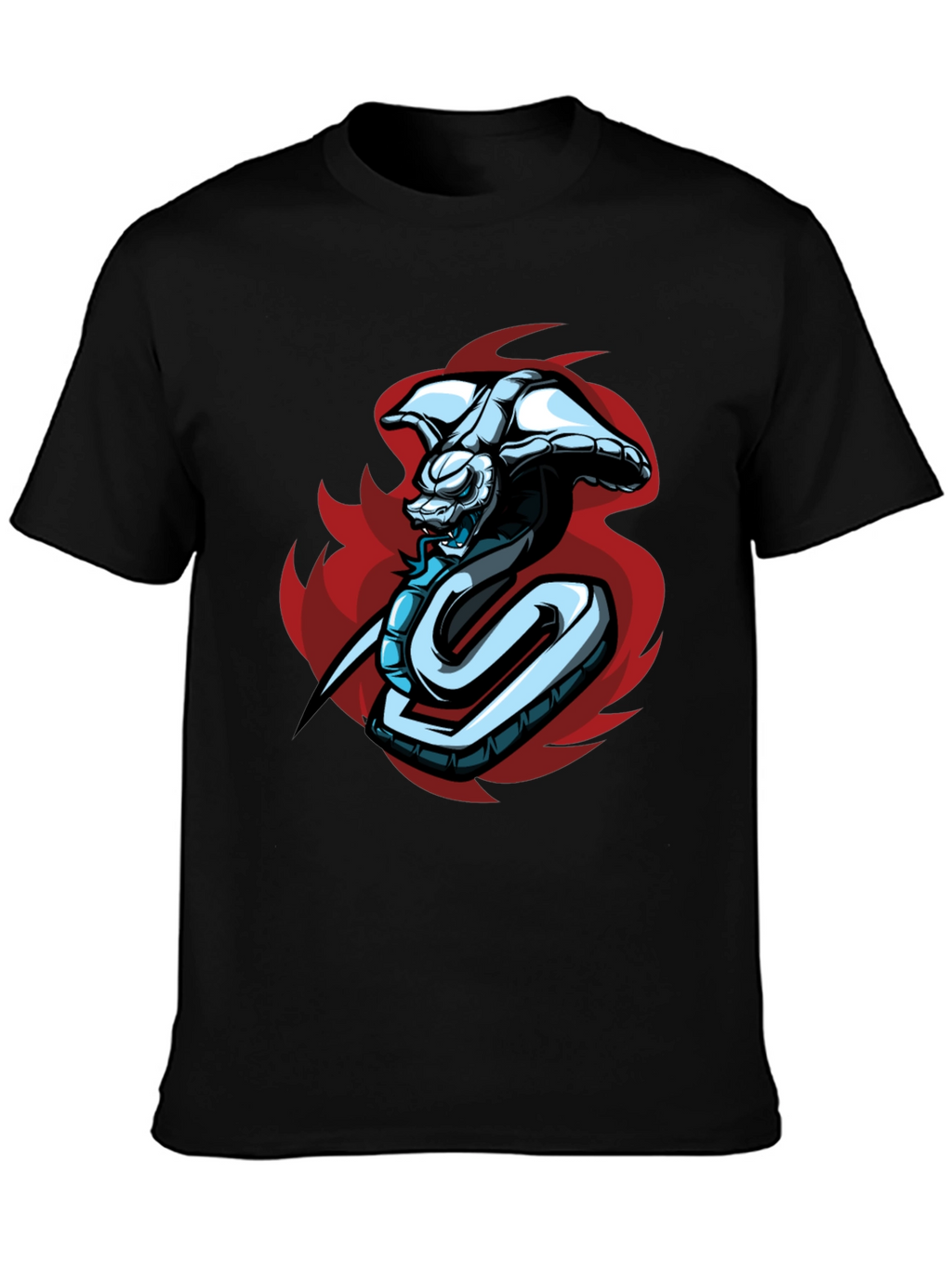 Cobra Graphic T-Shirt - Mens Black Tee