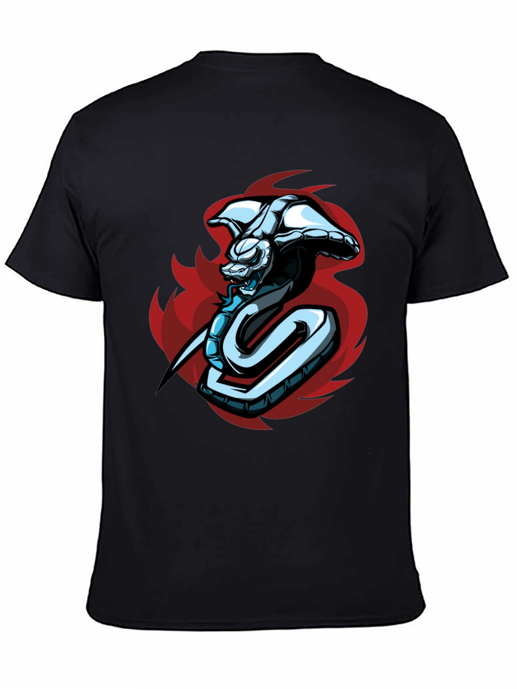 Cobra Graphic T-Shirt - Mens Black Tee