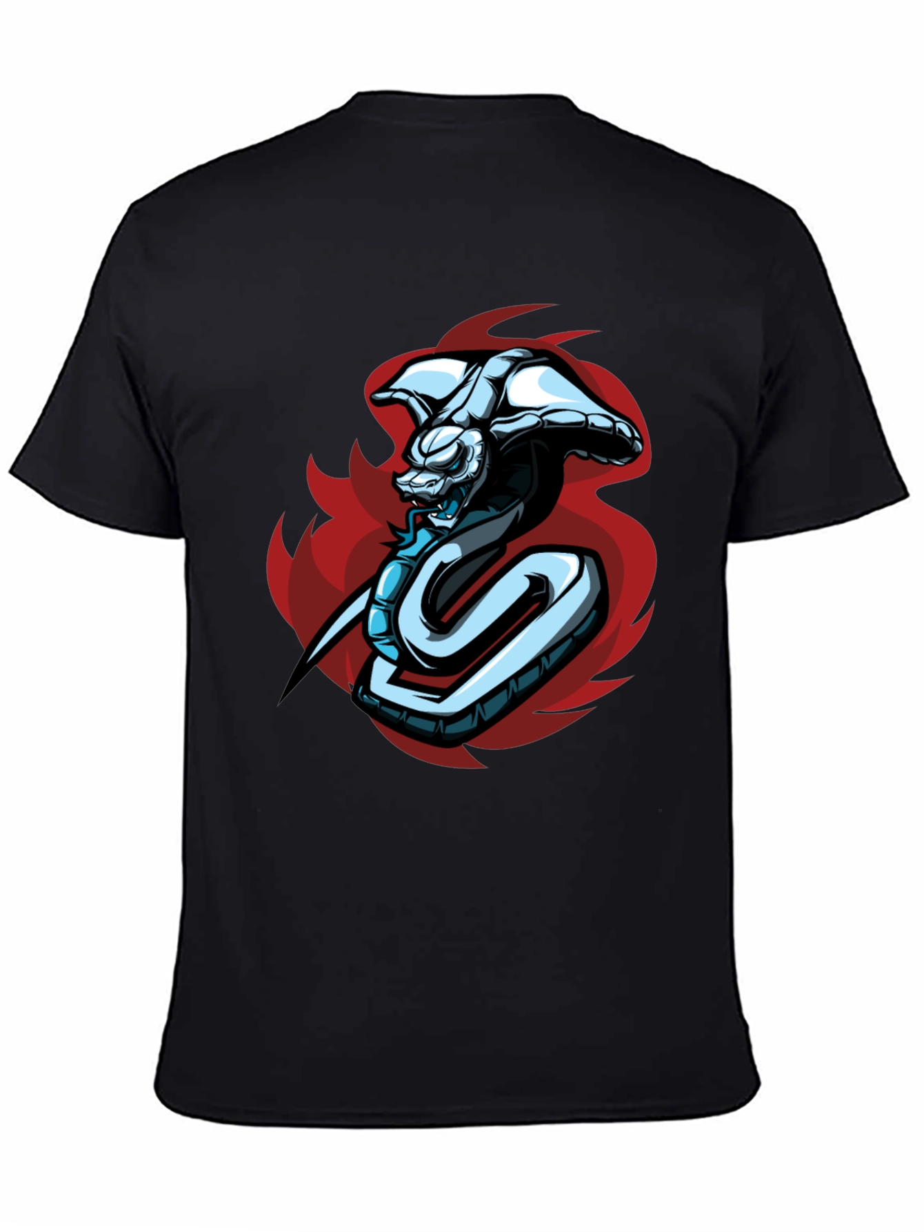 Cobra Graphic T-Shirt - Mens Black Tee