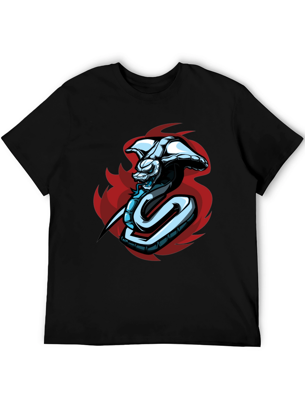 Cobra Graphic T-Shirt - Mens Black Tee