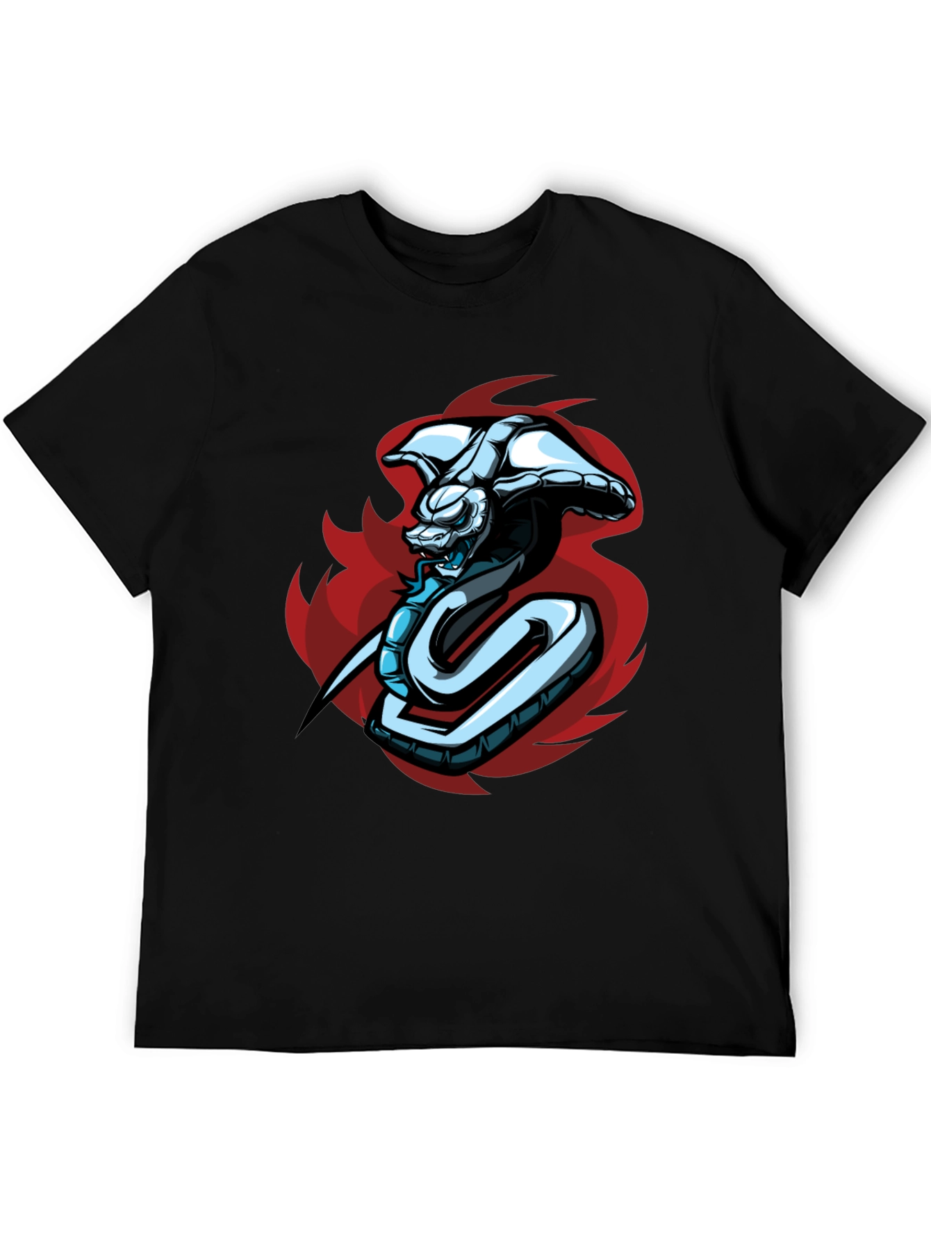Cobra Graphic T-Shirt - Mens Black Tee