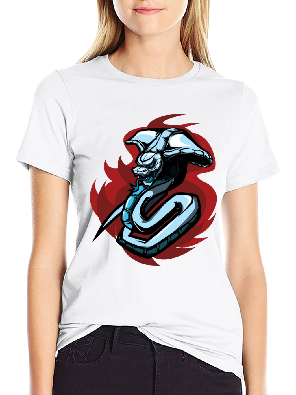 Cobra Graphic T-Shirt - Mens Black Tee
