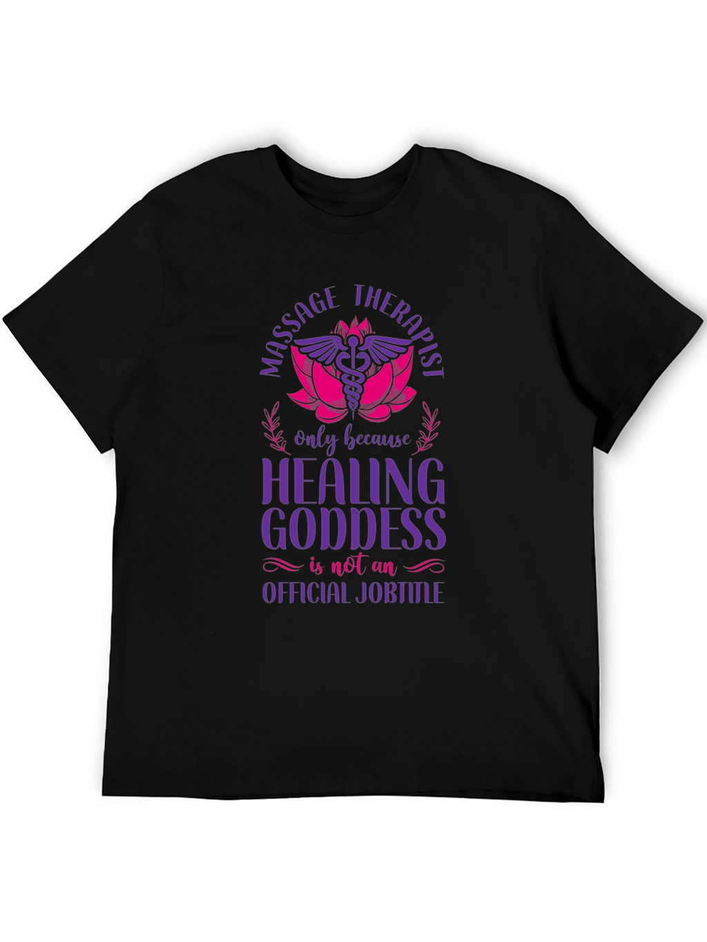 Massage Therapist Healing Goddess Graphic T-Shirt