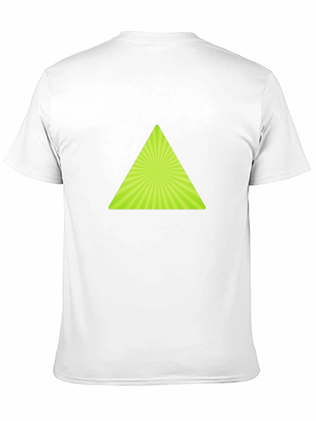 Geometric Triangle Graphic T-Shirt - Trendy Casual Wear