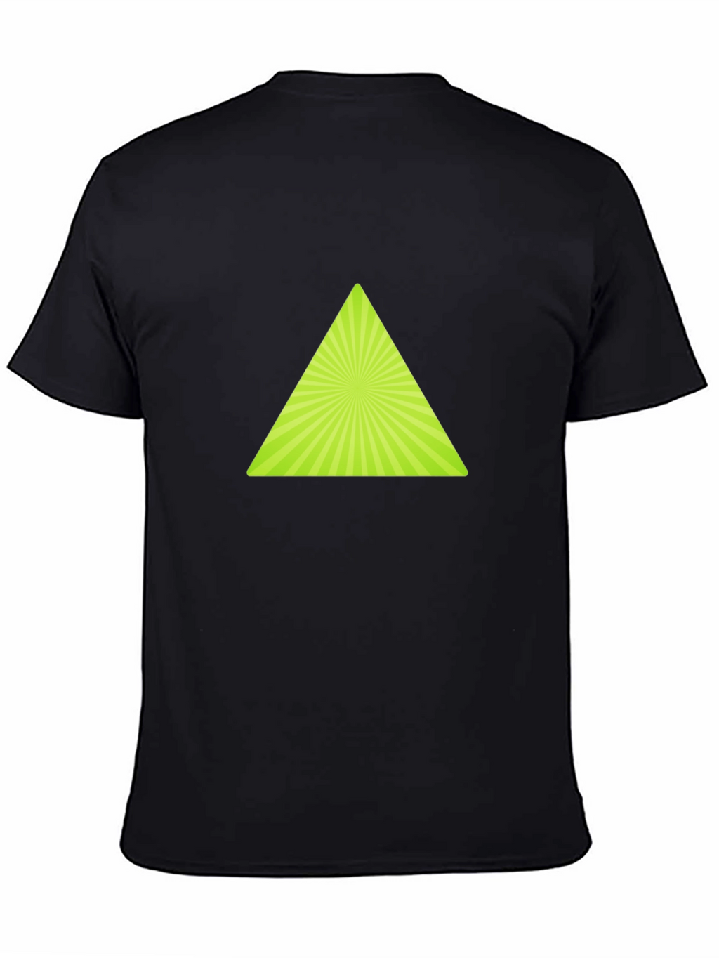 Geometric Triangle Graphic T-Shirt - Trendy Casual Wear
