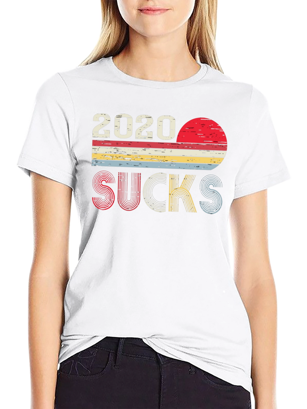 2020 Sucks Graphic T-Shirt - Unisex Retro Design
