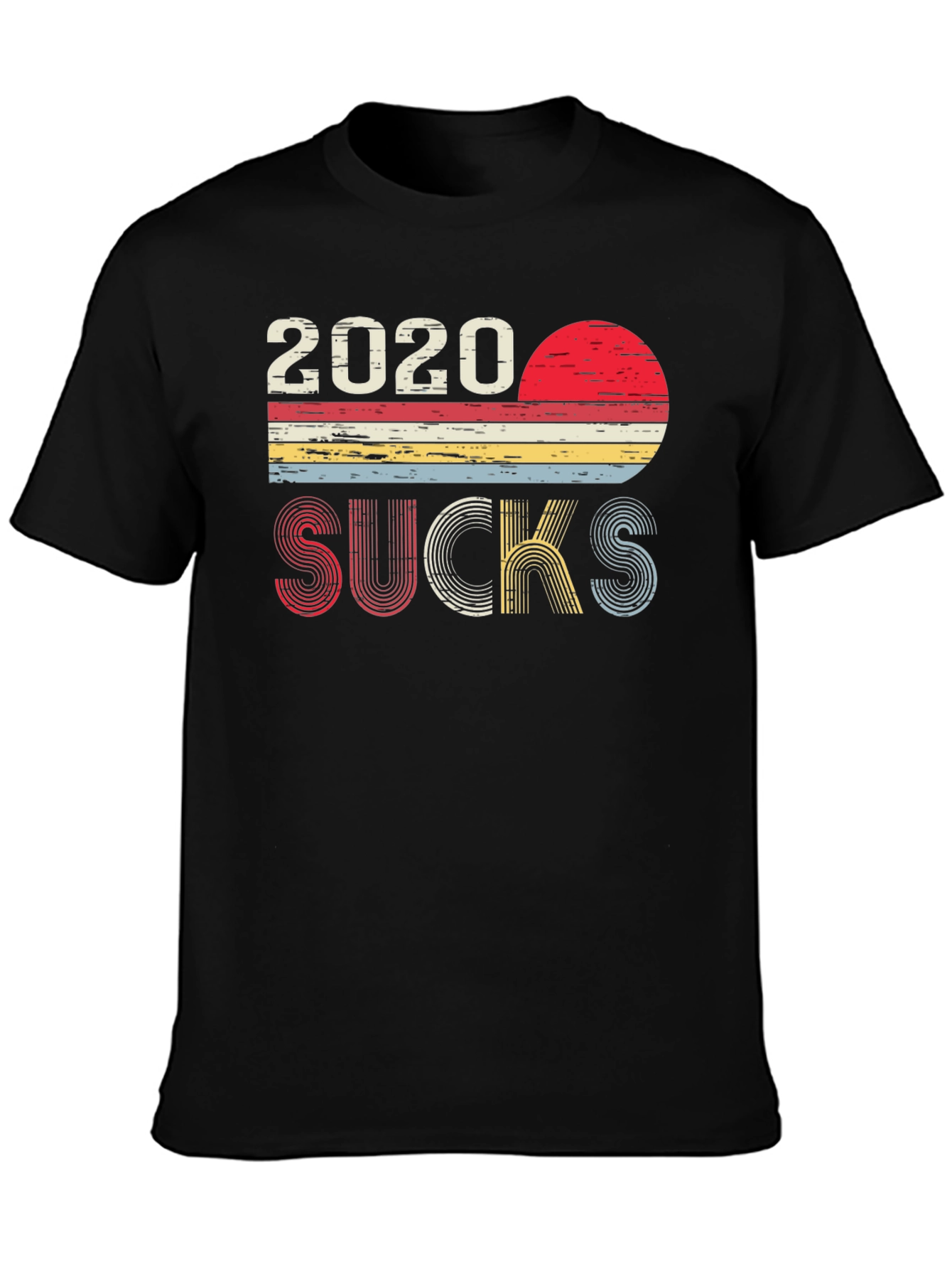 2020 Sucks Graphic T-Shirt - Unisex Retro Design
