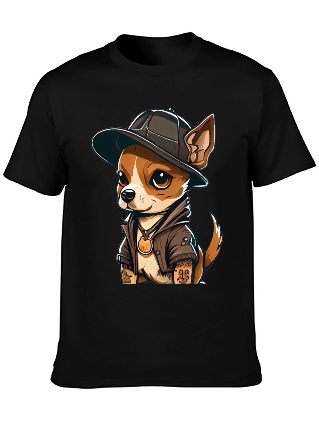 Cool Chihuahua Graphic T-Shirt