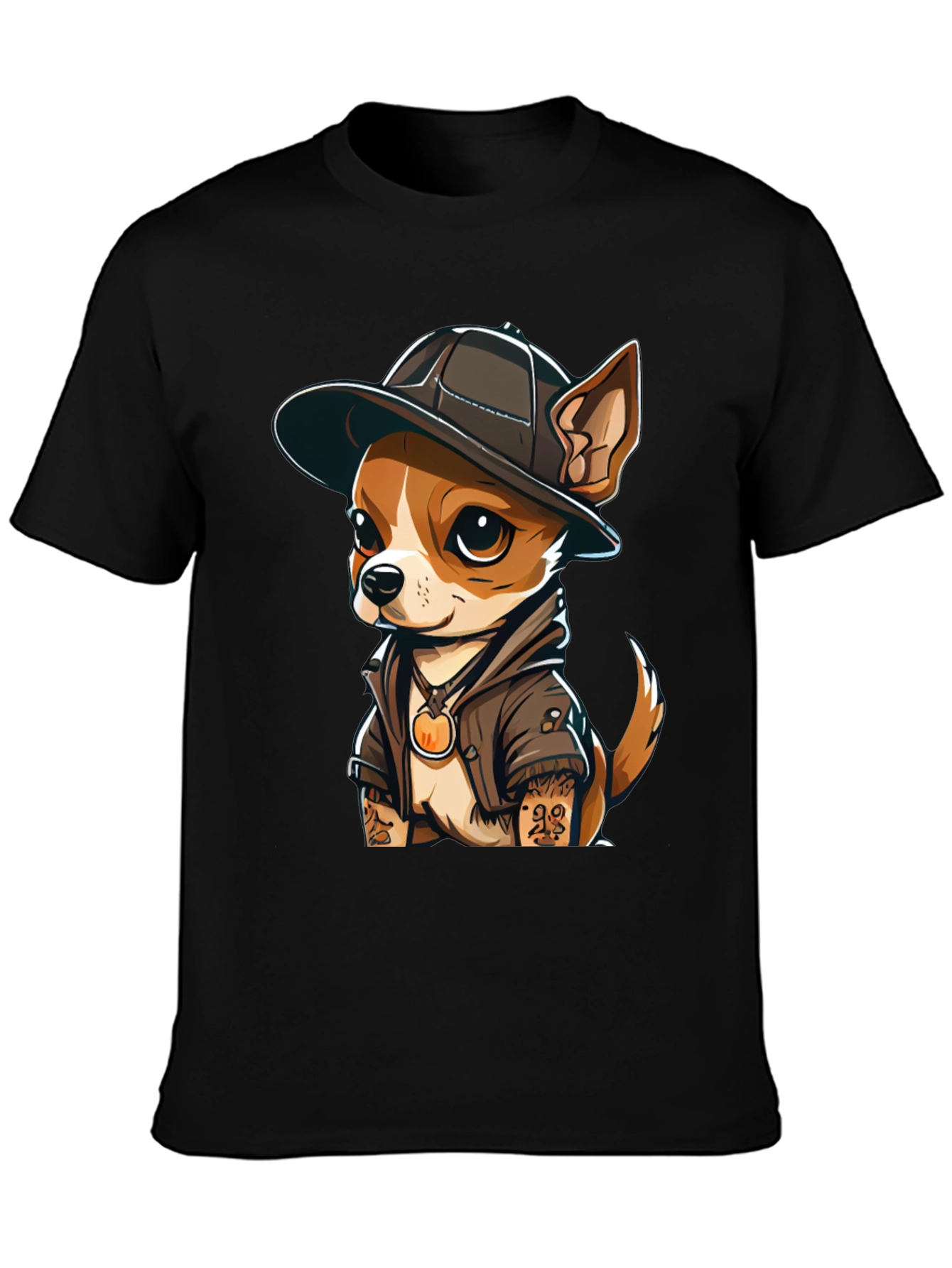 Cool Chihuahua Graphic T-Shirt