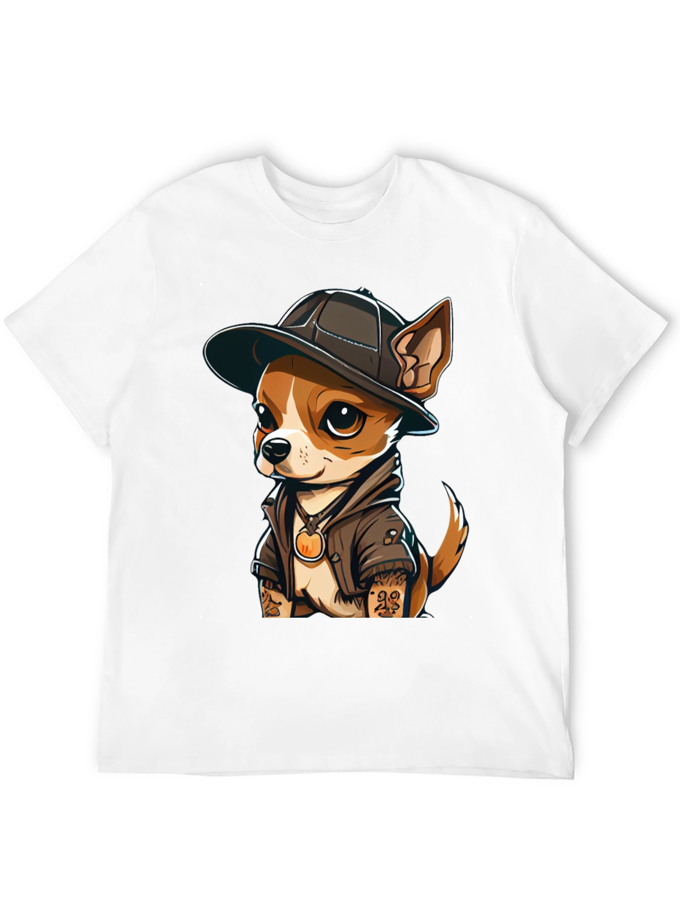 Cool Chihuahua Graphic T-Shirt