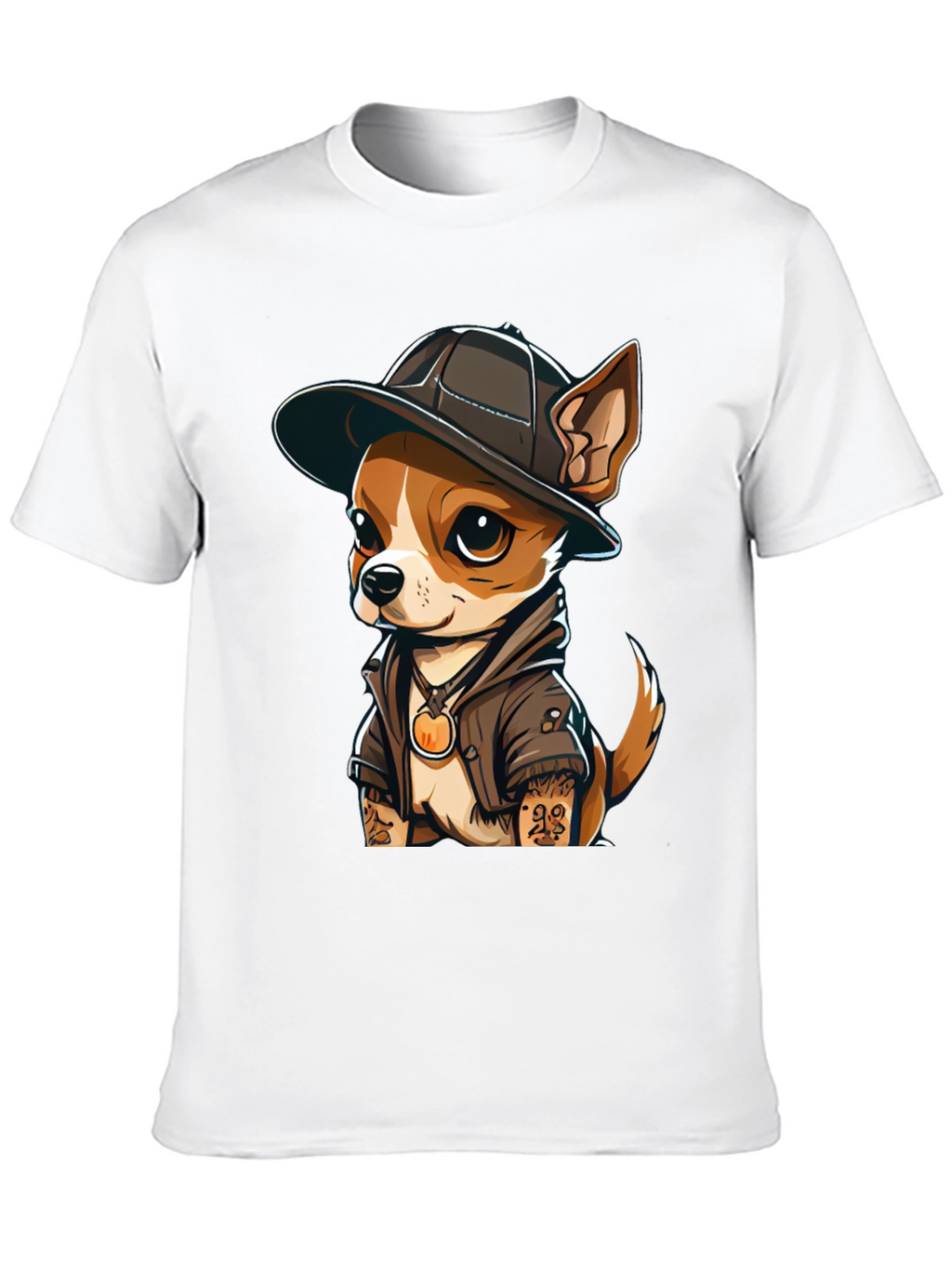 Cool Chihuahua Graphic T-Shirt