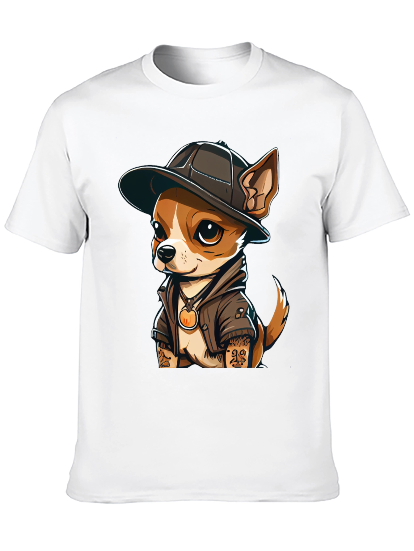 Cool Chihuahua Graphic T-Shirt