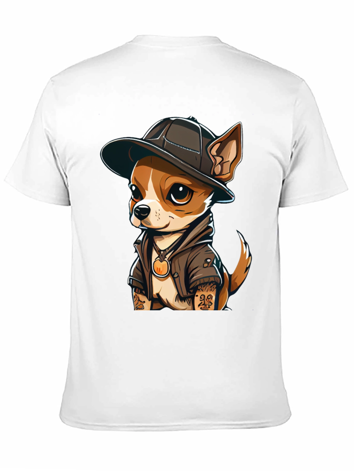Cool Chihuahua Graphic T-Shirt