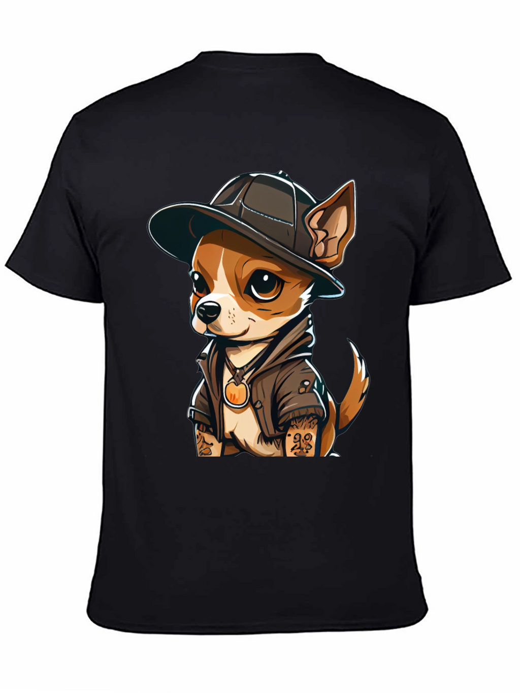 Cool Chihuahua Graphic T-Shirt