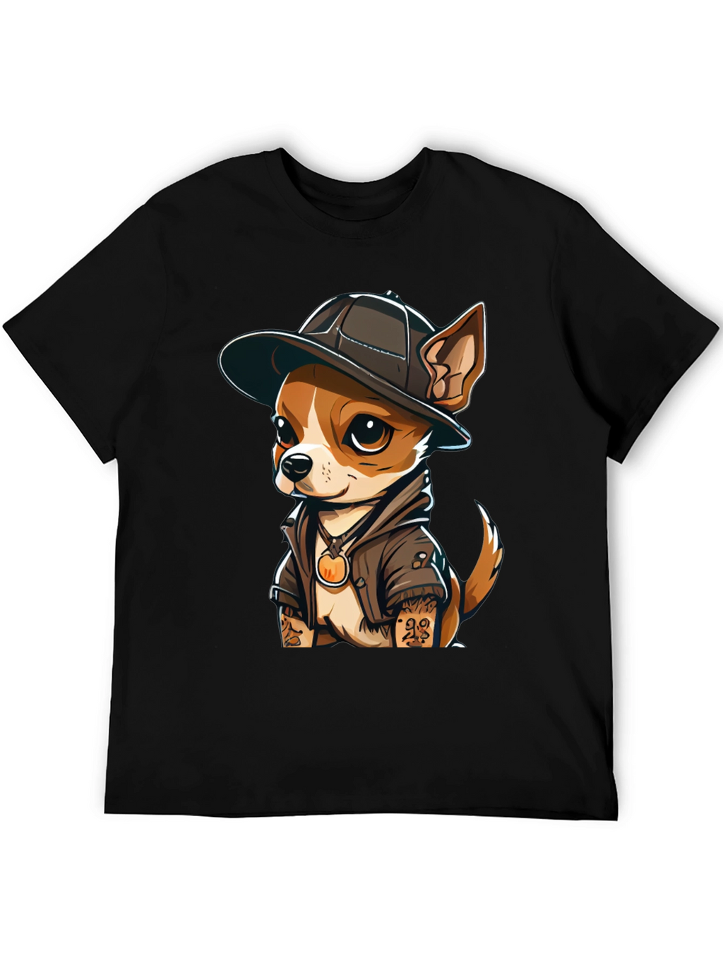 Cool Chihuahua Graphic T-Shirt