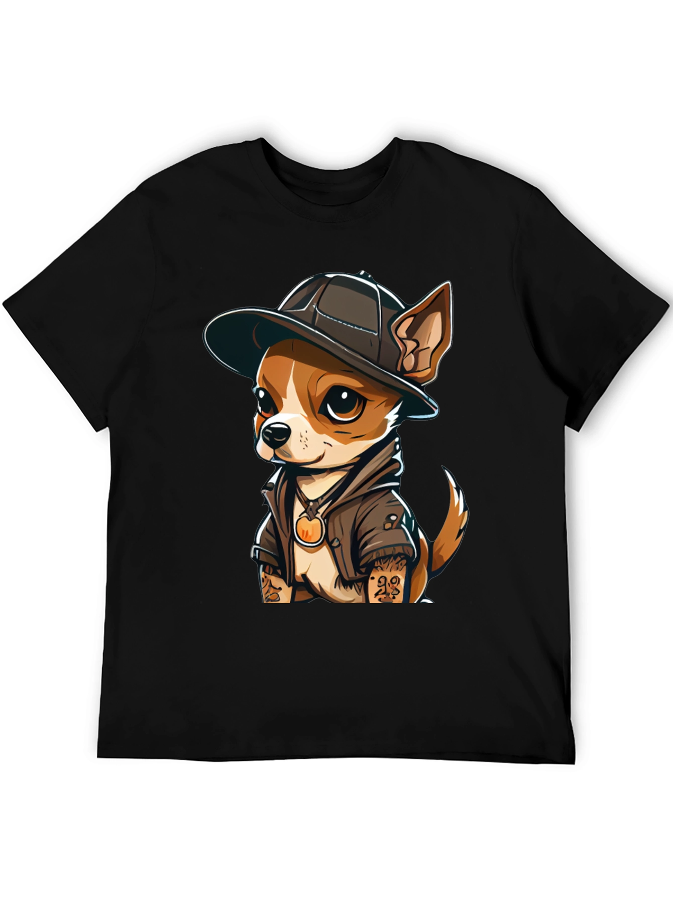 Cool Chihuahua Graphic T-Shirt