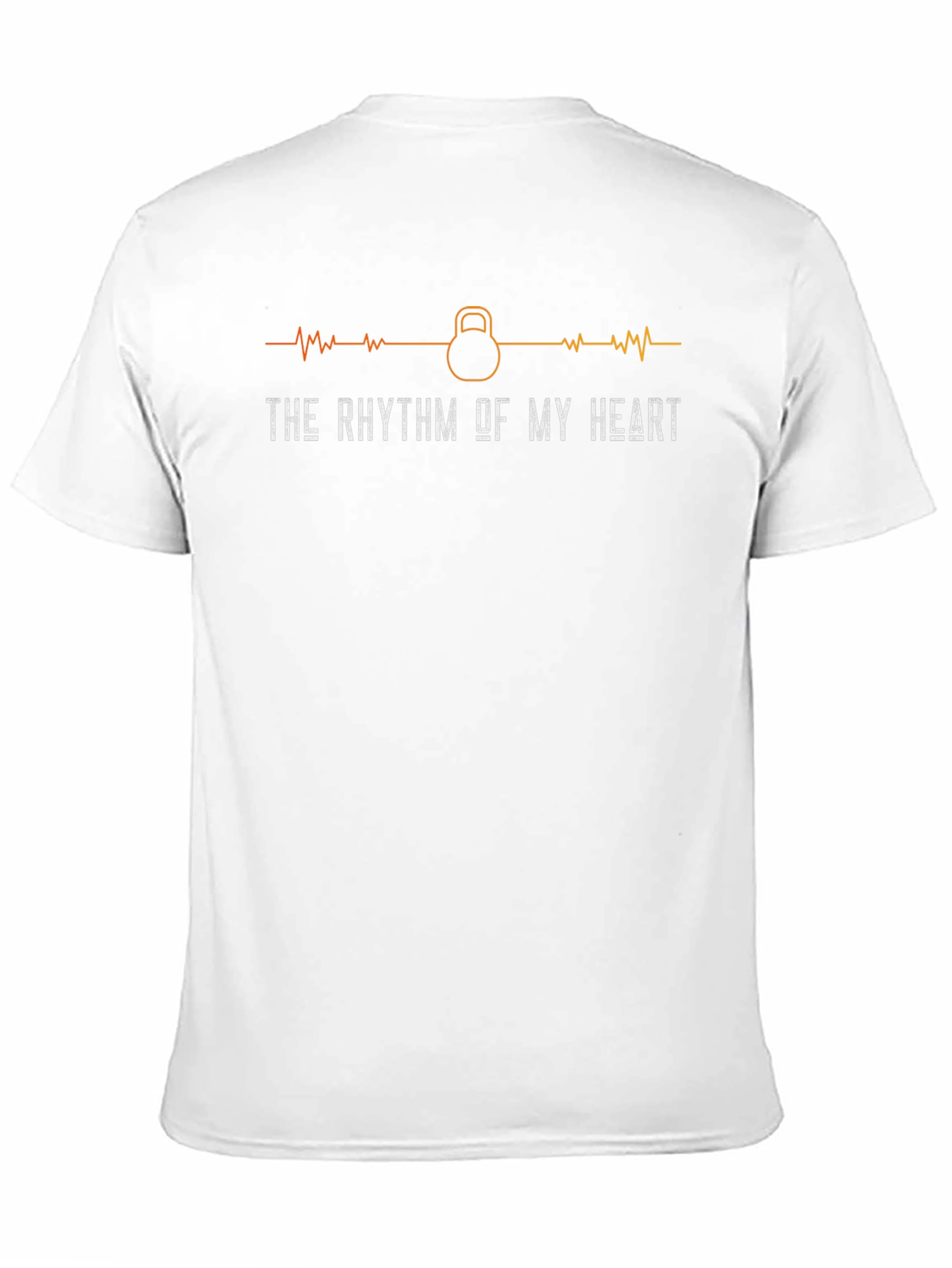 Rhythm of My Heart Kettlebell Graphic T-Shirt