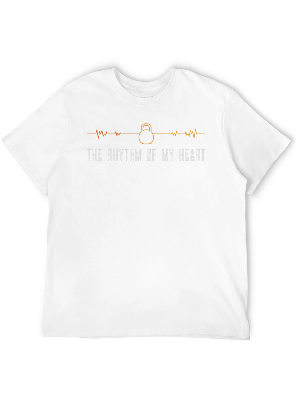 Rhythm of My Heart Kettlebell Graphic T-Shirt