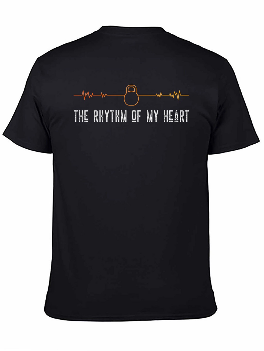 Rhythm of My Heart Kettlebell Graphic T-Shirt