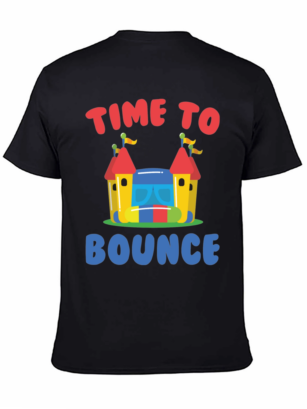 Time to Bounce T-Shirt - Fun Bounce House Design