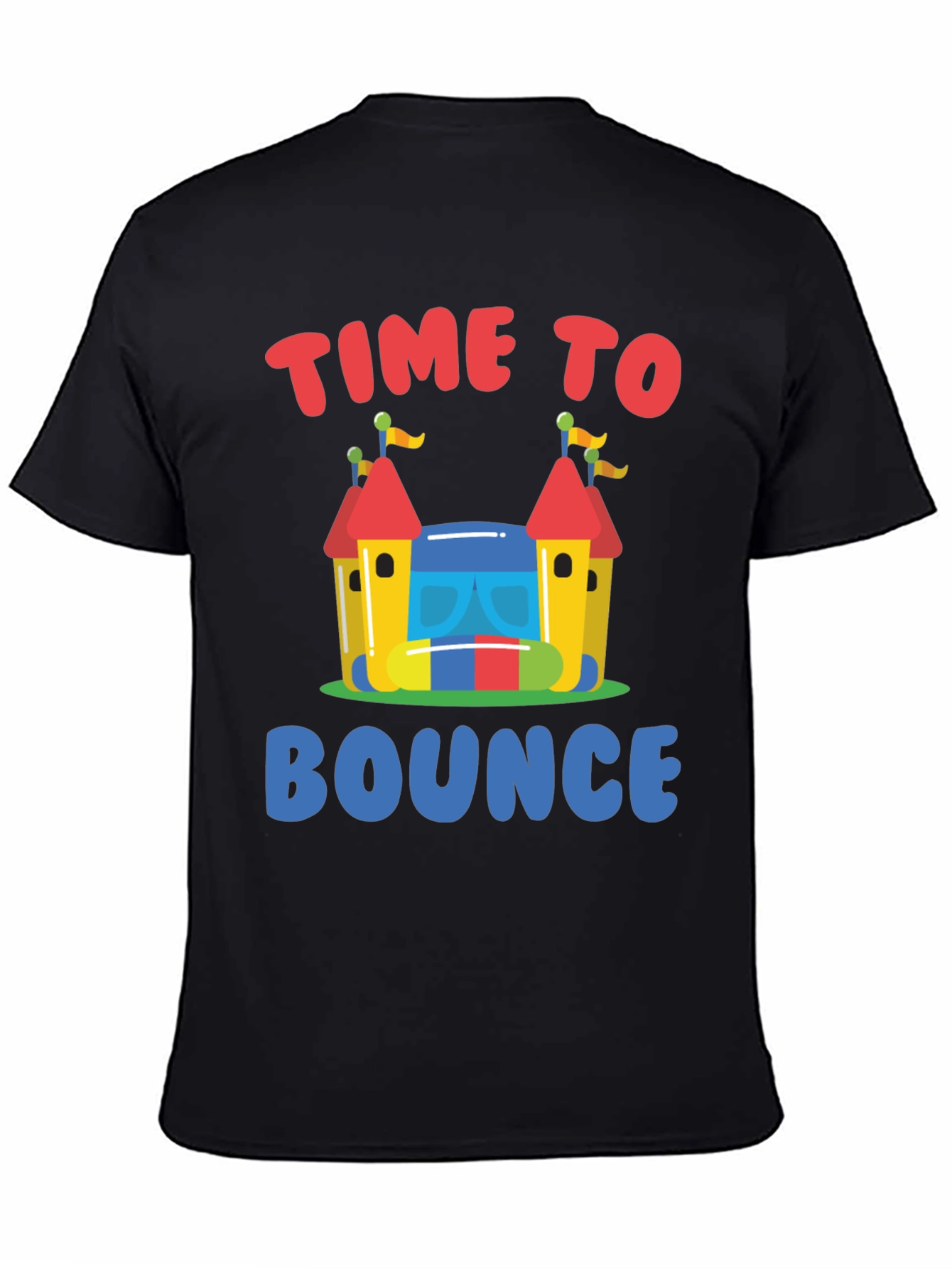 Time to Bounce T-Shirt - Fun Bounce House Design