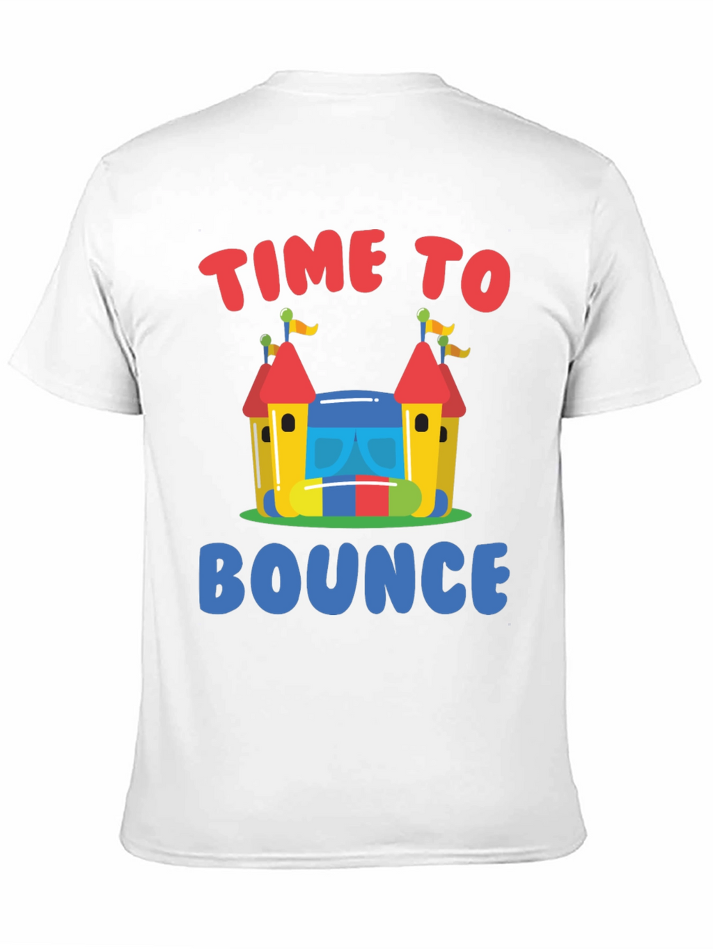 Time to Bounce T-Shirt - Fun Bounce House Design