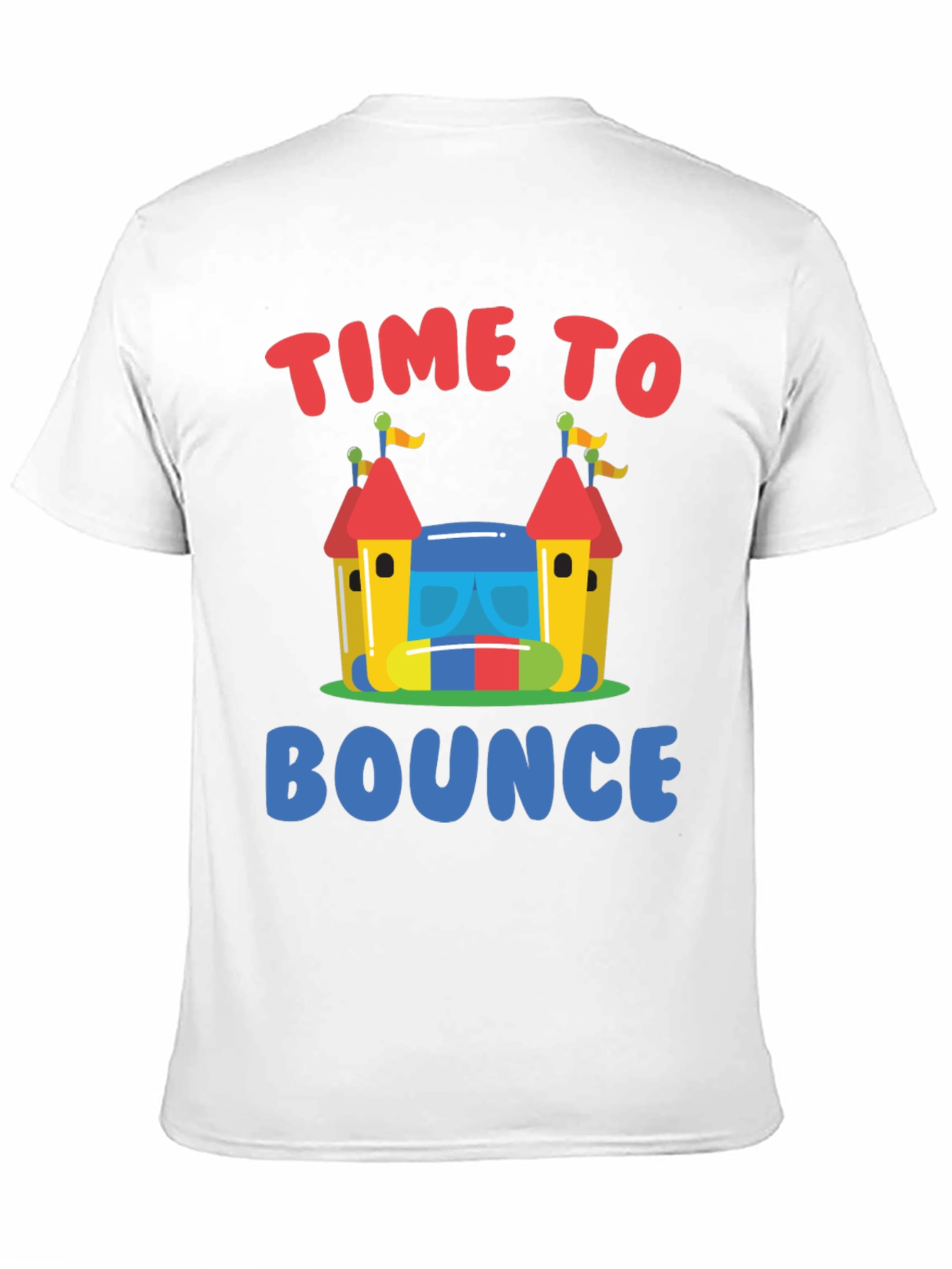 Time to Bounce T-Shirt - Fun Bounce House Design