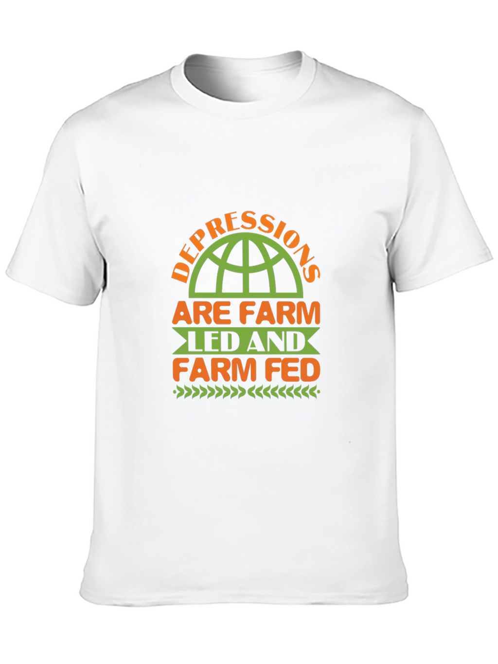Farm Led & Fed Black T-Shirt
