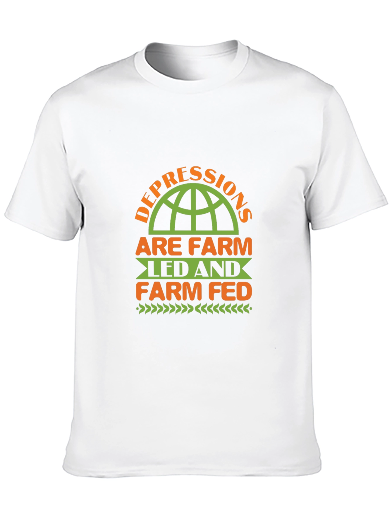 Farm Led & Fed Black T-Shirt