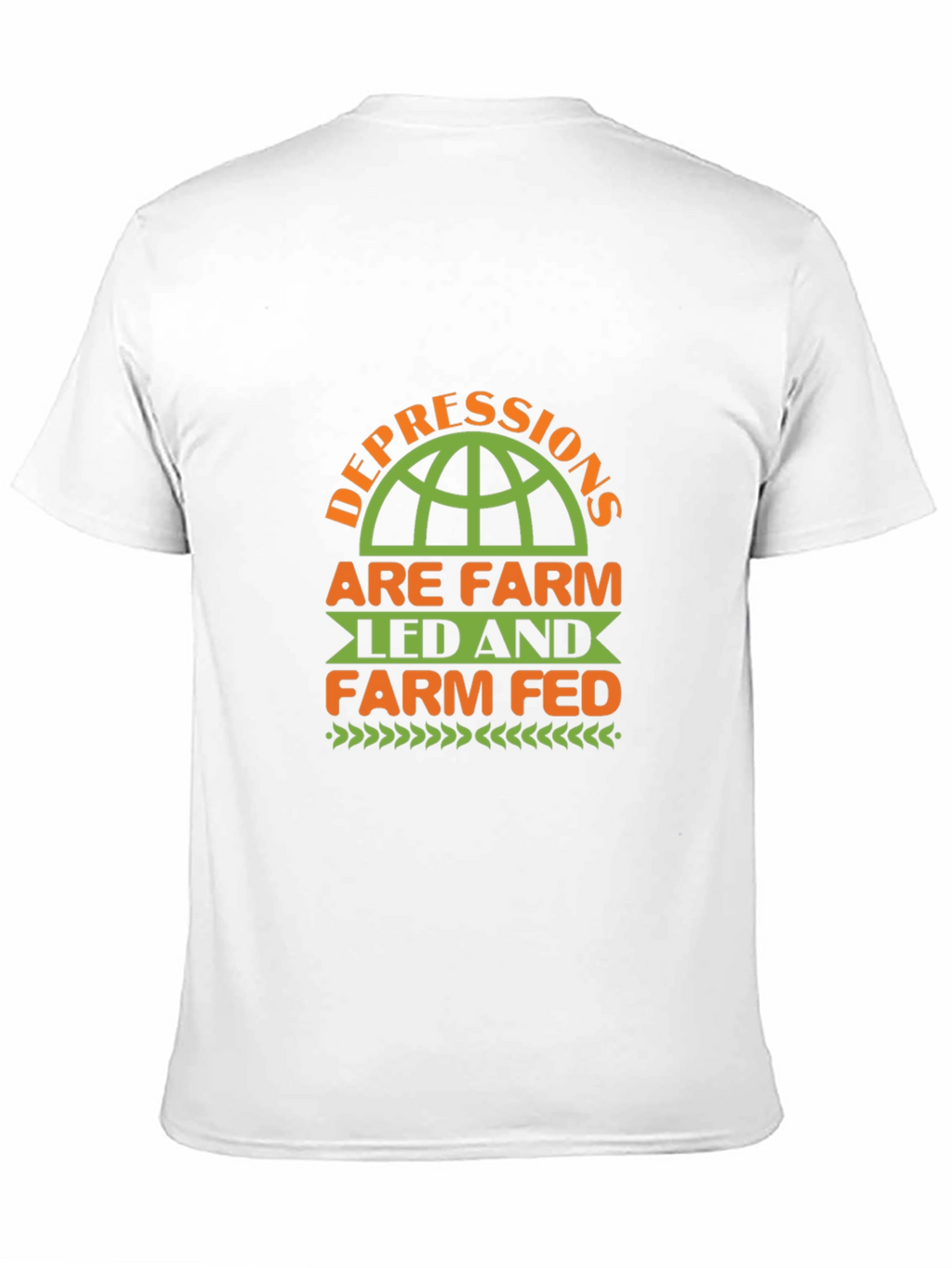 Farm Led & Fed Black T-Shirt