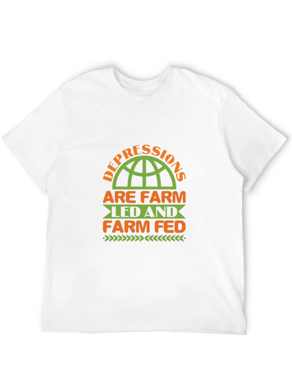 Farm Led & Fed Black T-Shirt