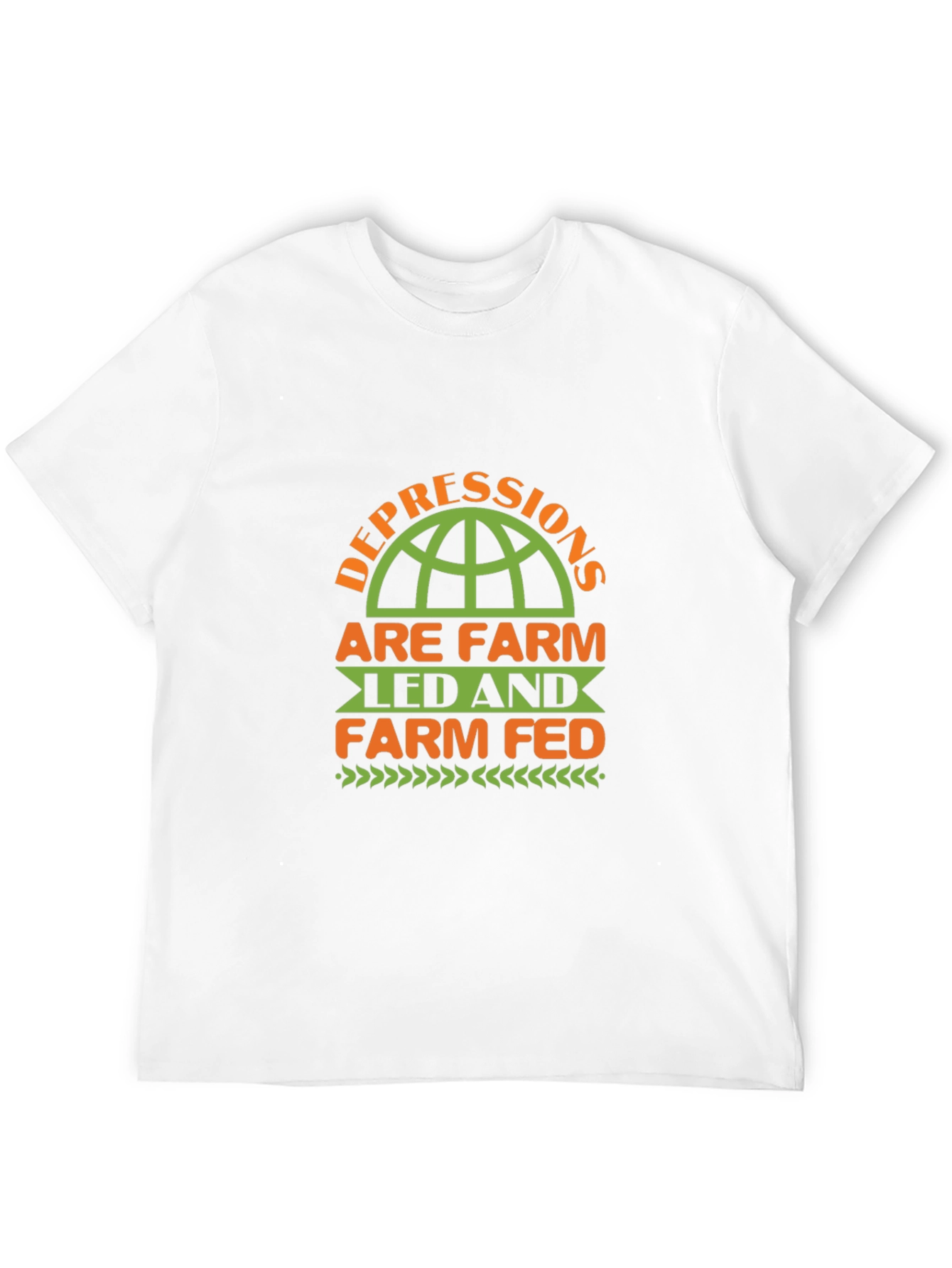 Farm Led & Fed Black T-Shirt