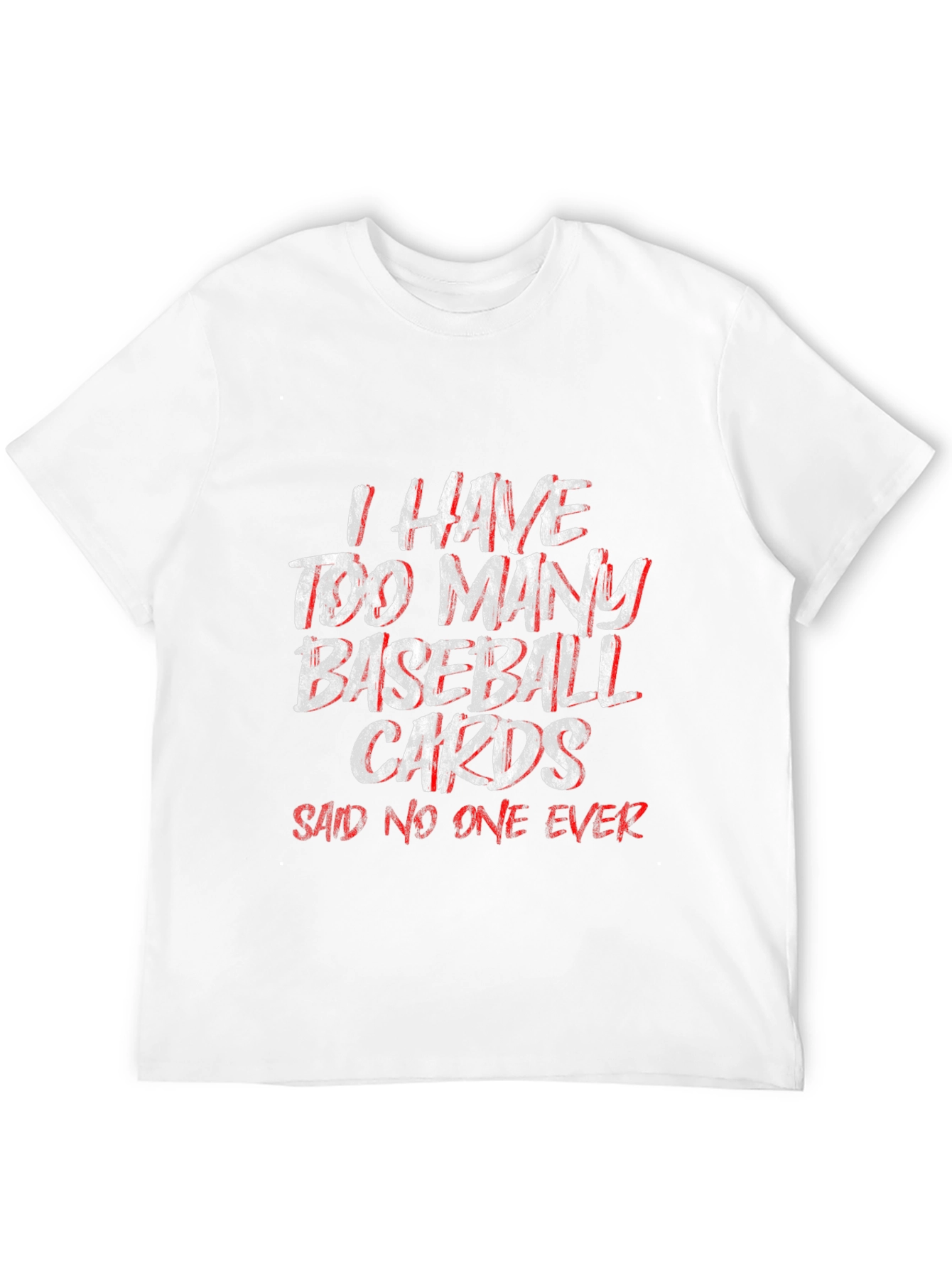 Baseball Cards Graphic Tee - Never Enough!