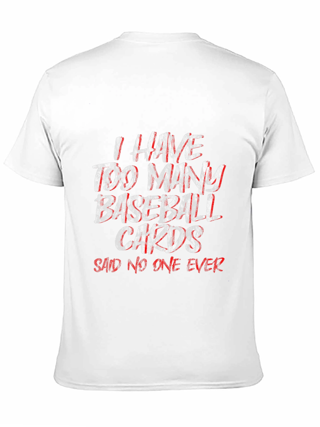 Baseball Cards Graphic Tee - Never Enough!