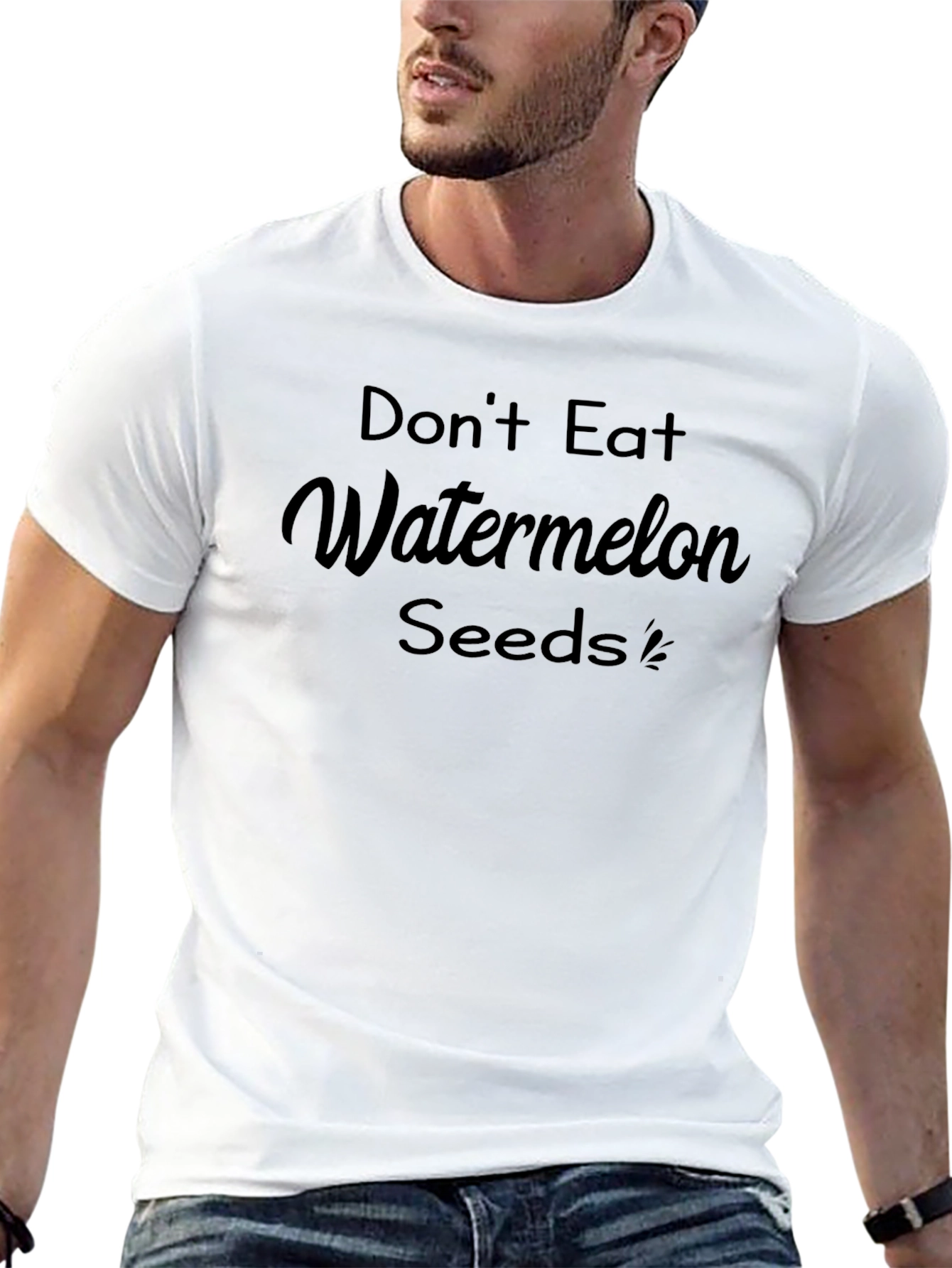 Dont Eat Watermelon Seeds Graphic Tee