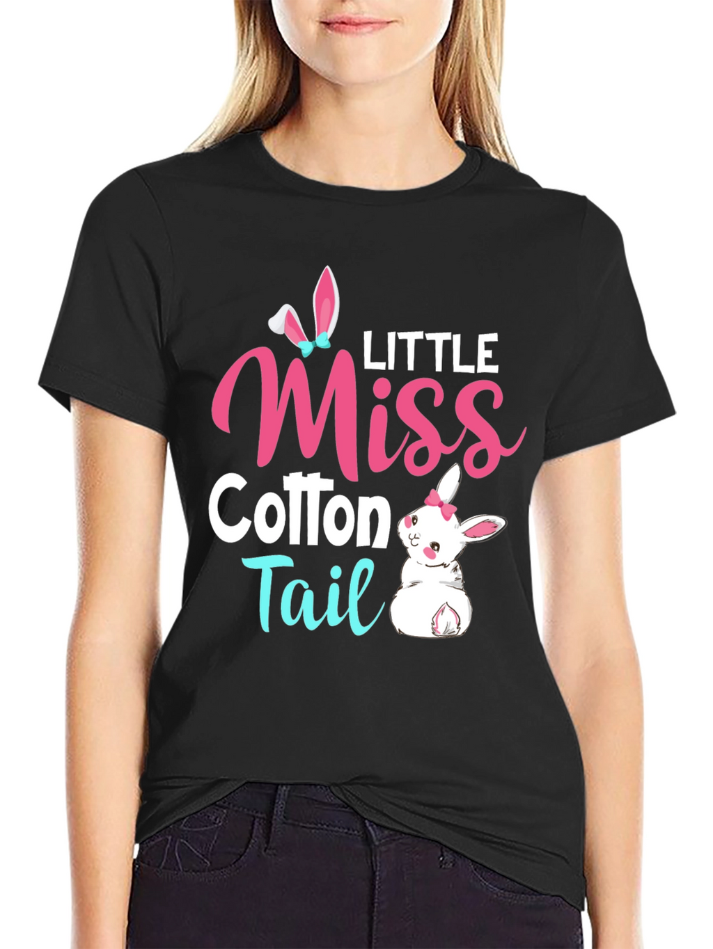 Little Miss Cottontail Easter T-Shirt