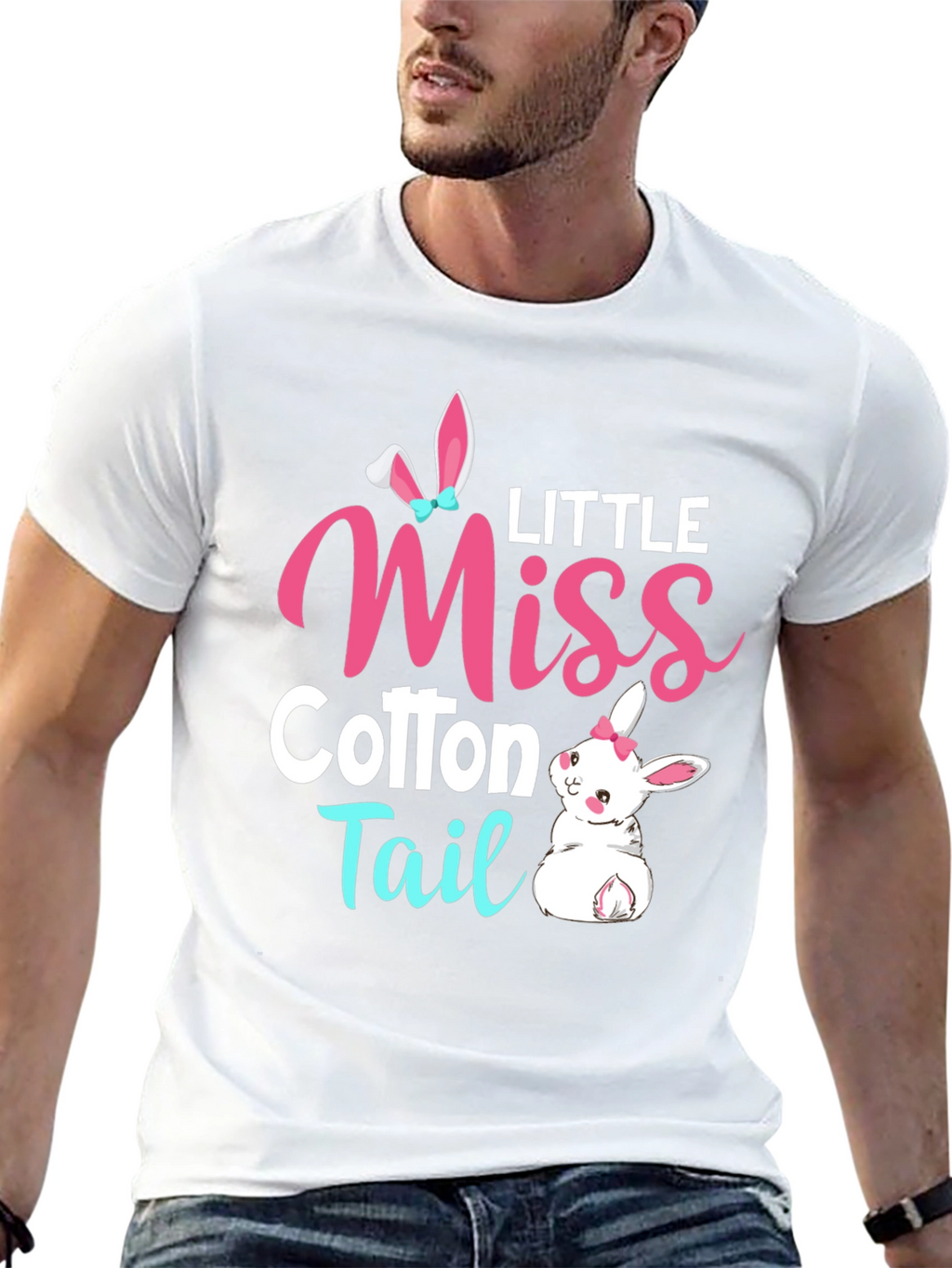 Little Miss Cottontail Easter T-Shirt