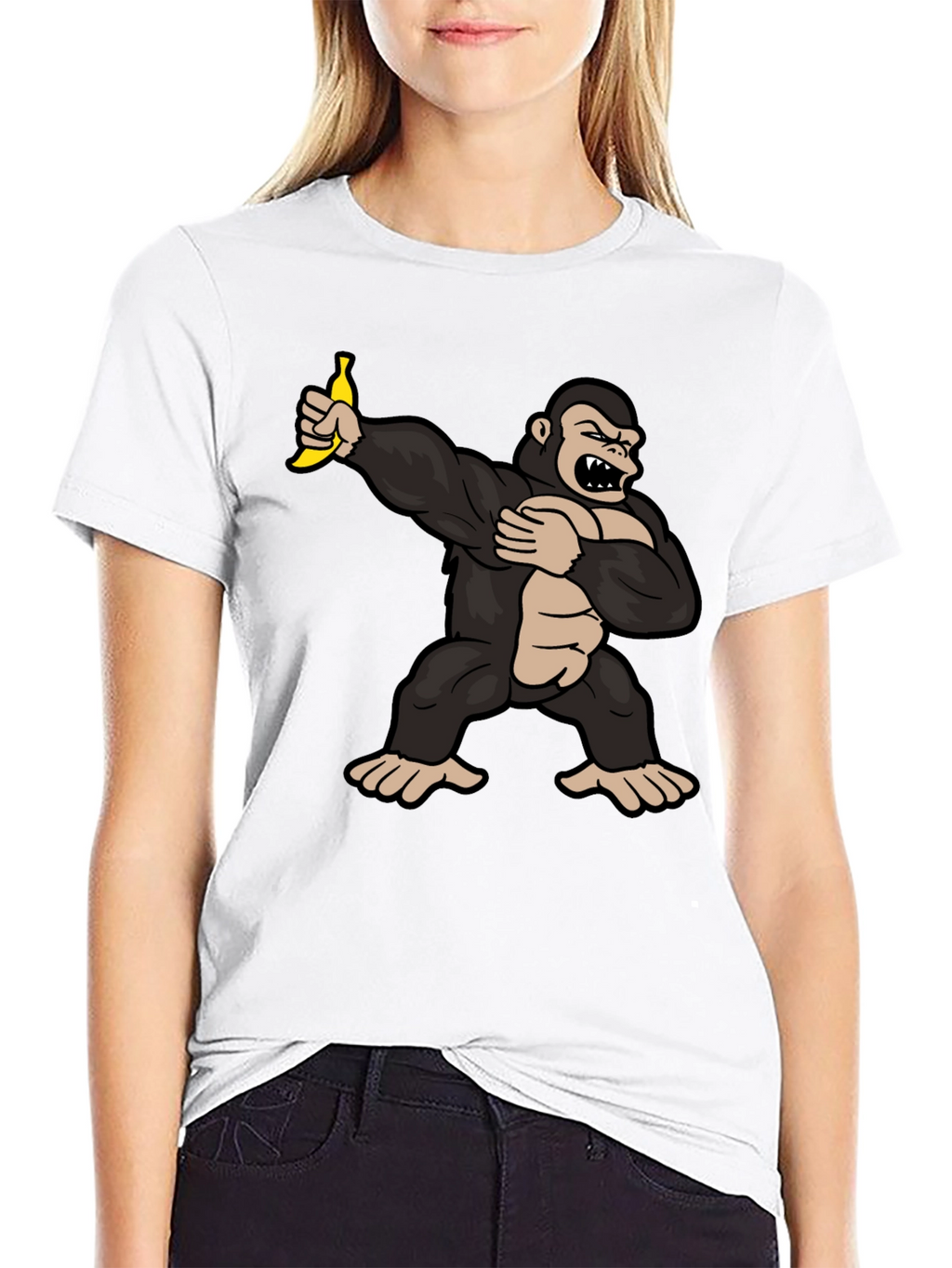 Dabbing Gorilla Banana T-Shirt
