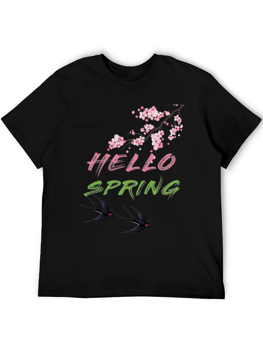 Hello Spring Graphic Tee - Nature Lover Shirt