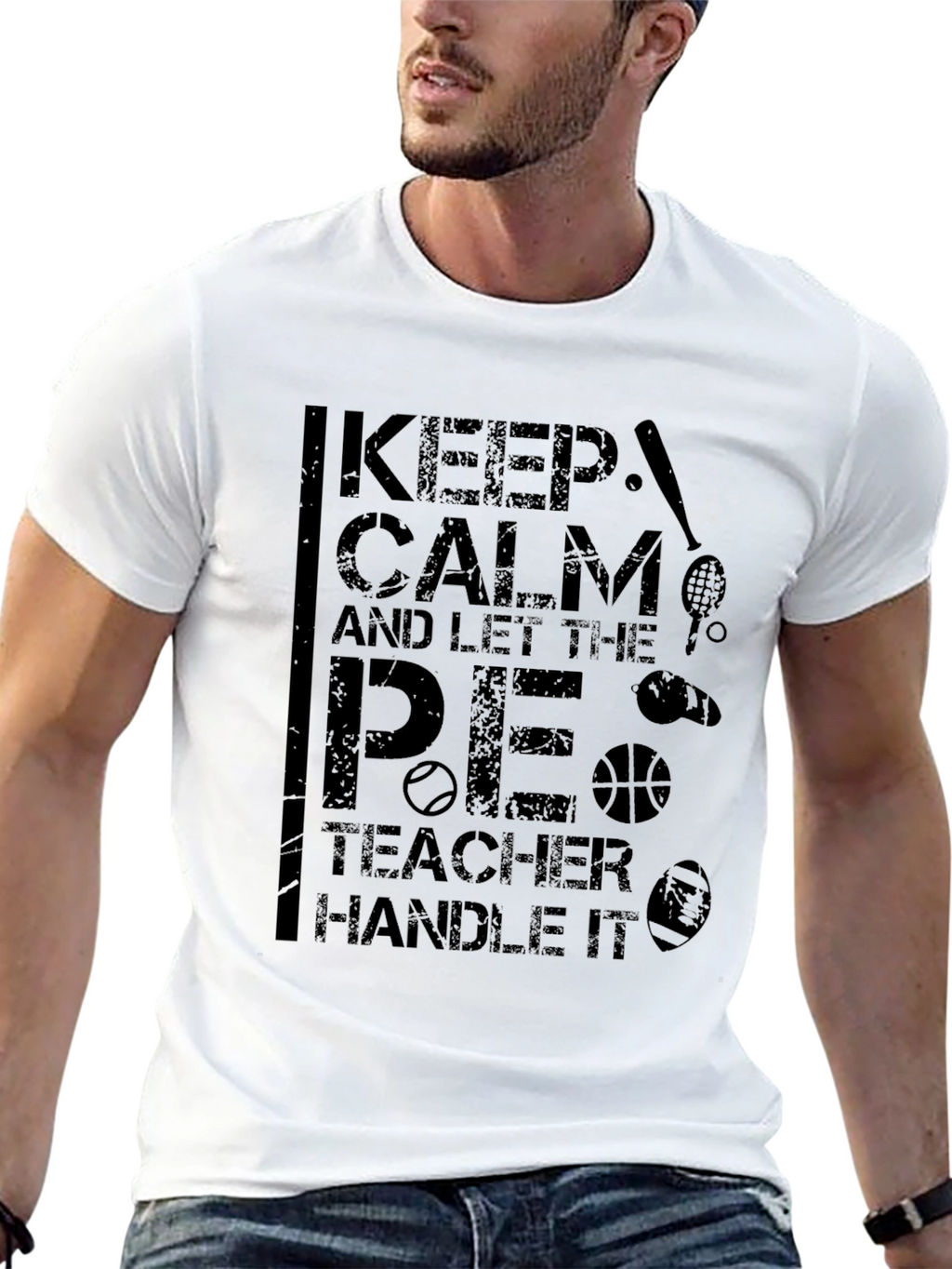 Keep Calm P.E. Teacher T-Shirt