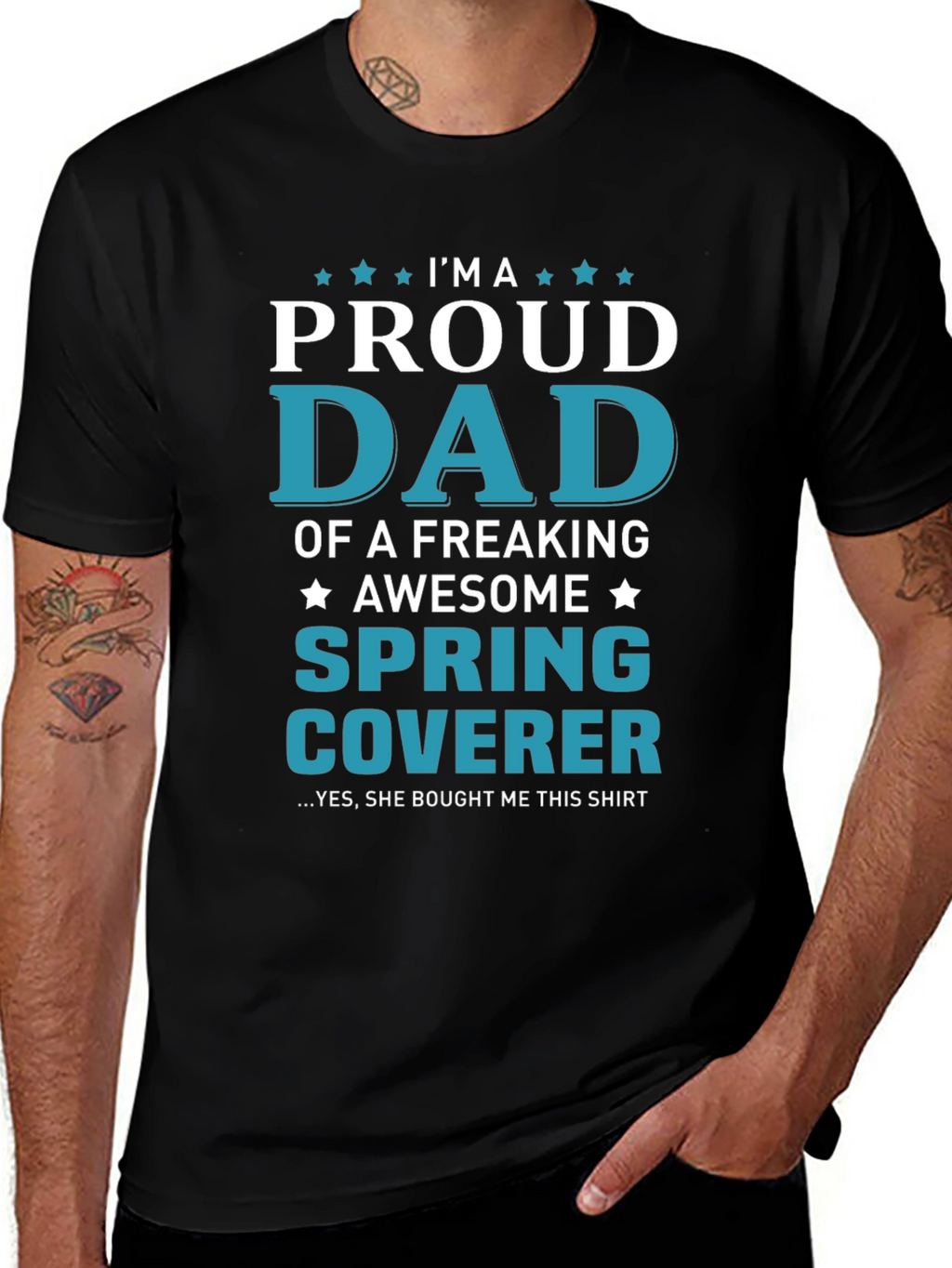 Proud Dad of a Spring Coverer T-Shirt
